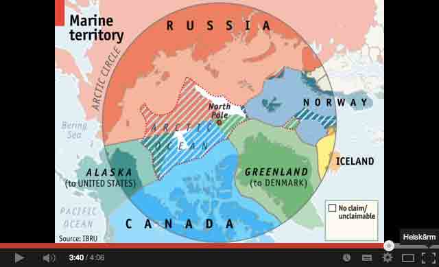 Arctic sea ice: climate change, oil and trade