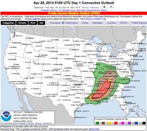 Läs mer om artikeln Dödliga tromber i USA