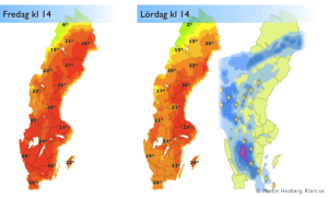 Läs mer om artikeln Mer värme och kraftigt regn