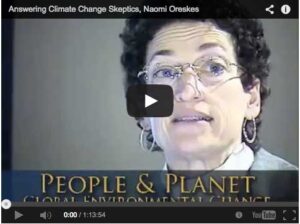 Läs mer om artikeln Naomi Oreskes on Climate Change Skeptics