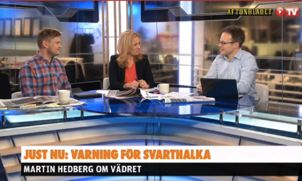 Väder på Aftonbladets Morgon-TV