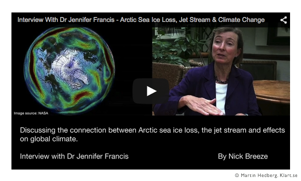 Jennifer Francis - Arctic Sea Ice Loss, Jet Stream & Climate Change