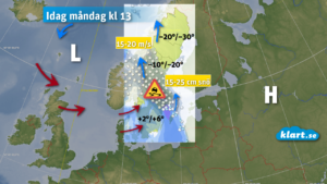 Läs mer om artikeln Kyla, snö, tögrader och regn