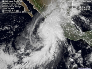 Läs mer om artikeln Obehagliga rekord av orkanen Patricia