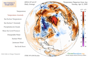 Läs mer om artikeln Ovanligt varmt på Grönland