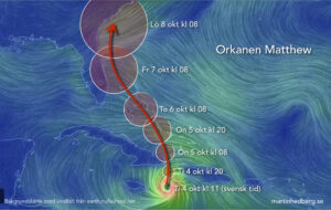 Läs mer om artikeln Just nu gör Matthew “landfall” över Haiti