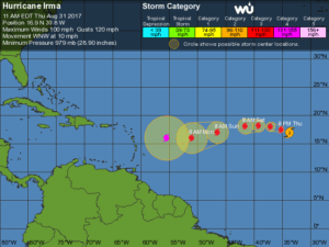 Läs mer om artikeln Cyklonen efter Harvey heter Irma