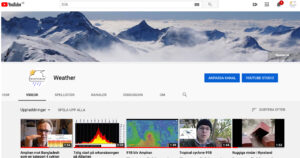 Läs mer om artikeln Videor om väder som avviker
